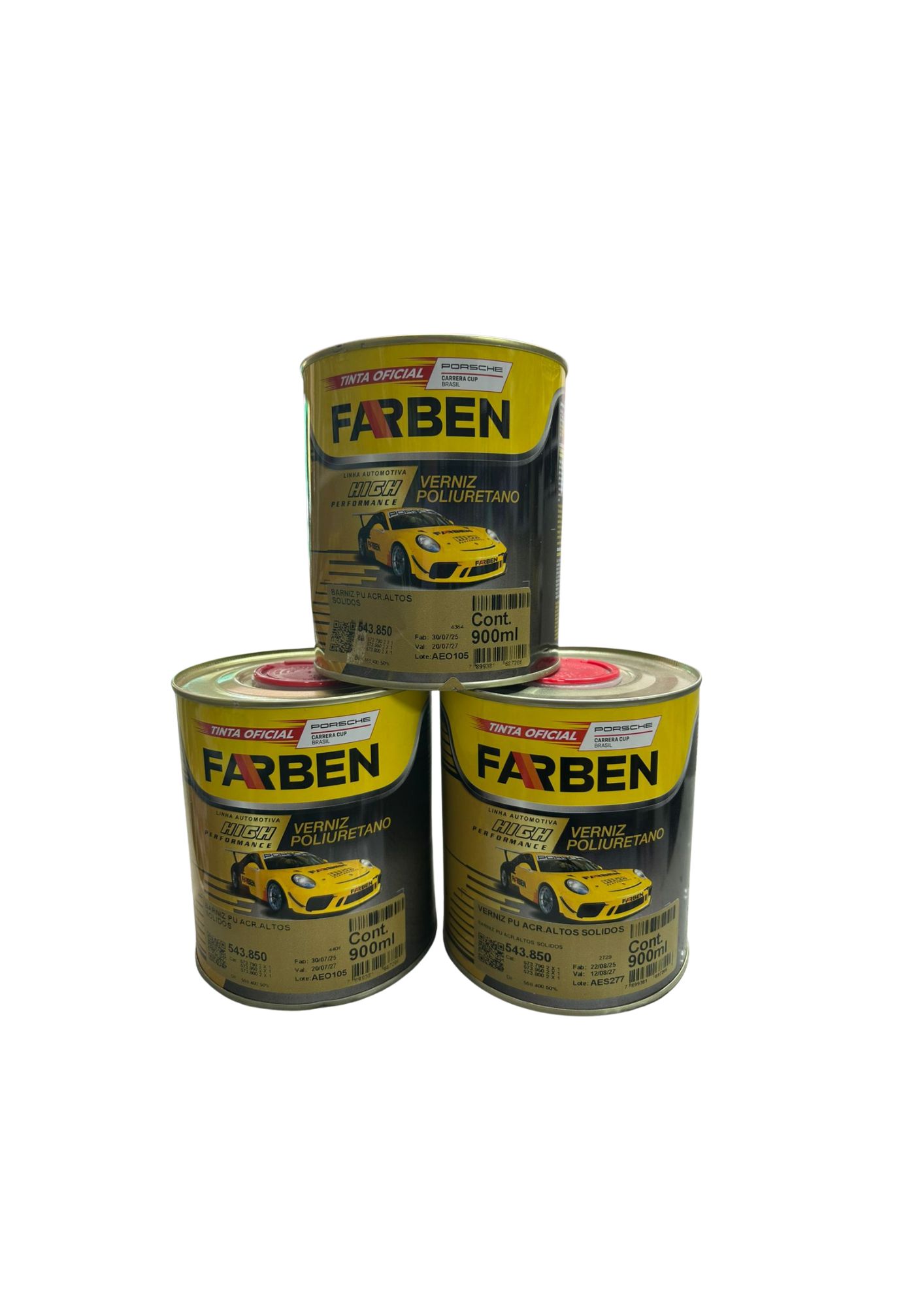 Barniz Laca Poliuretano 2:1 Alto Sólidos 900 Ml Farben