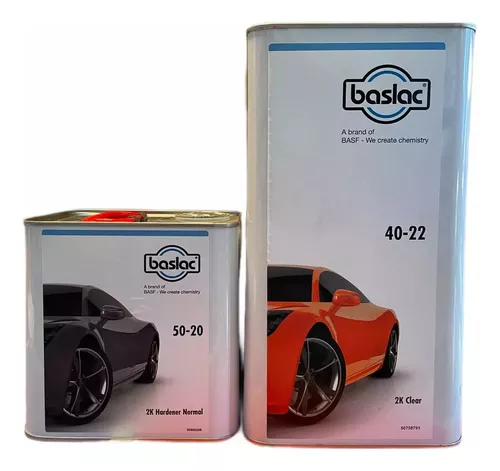 Kit 40-22 Baslac Lata 5 lt + catalizador 50-15 2.5 lt