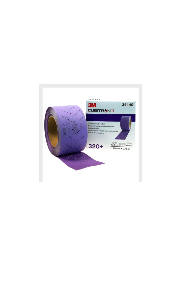 Lija de Rollo hookit 3M (80-120-180-320)