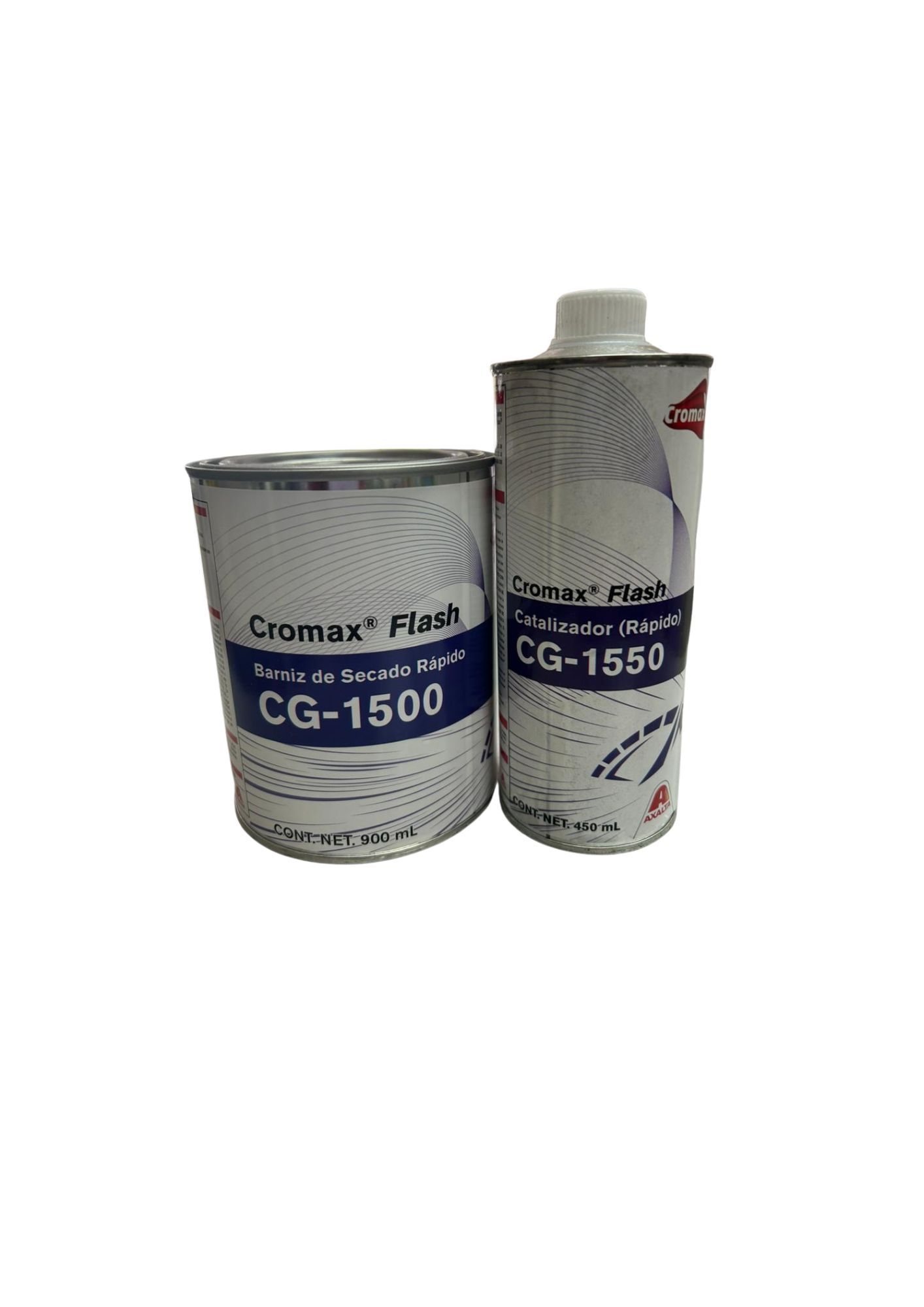 KIT Barniz GC-1500 Cromax Flash 900ML